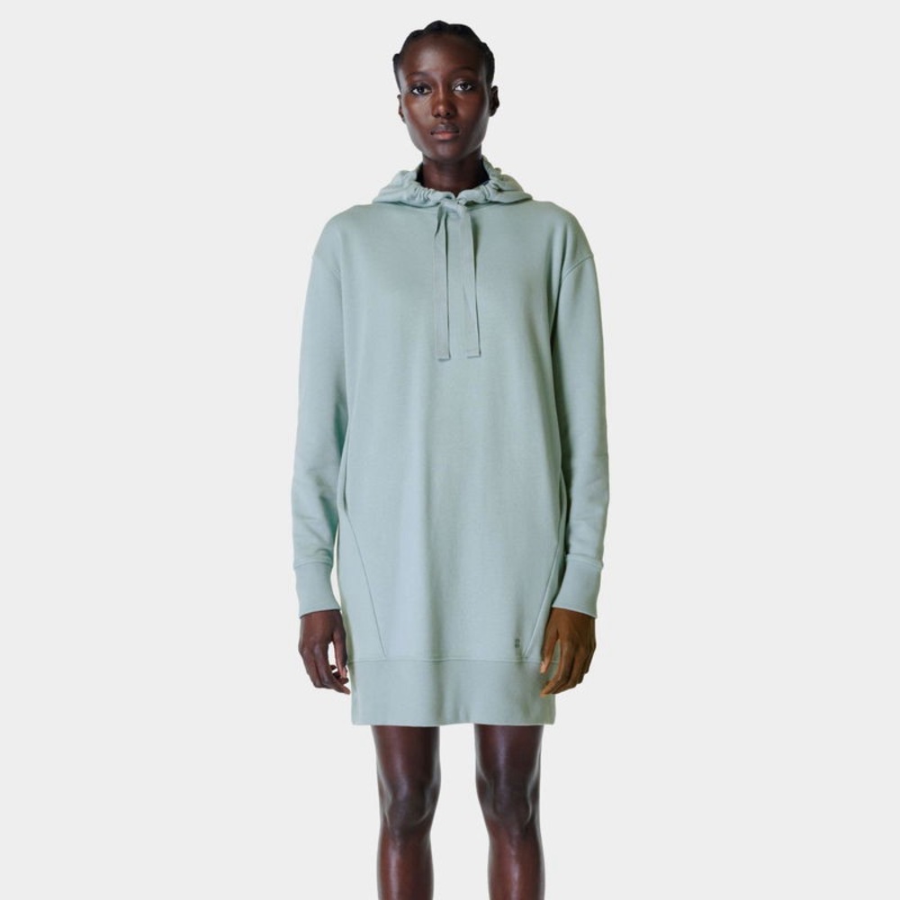 Sweaty Betty Revive Hoodie Athletic Dress Blue Size Small – Excellent Condition